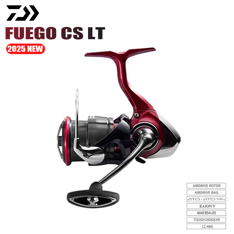 DAIWA 2025 New FUEGO CS LT Spi - огляд і ціна Abu Garcia Reel Max