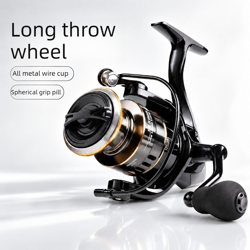 Lure Fishing All-Metal Spinnin - огляд і ціна Trolling Reel